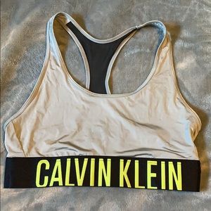NWOT CALVIN KLEIN RACERBACK BRA/SPORTSBRA